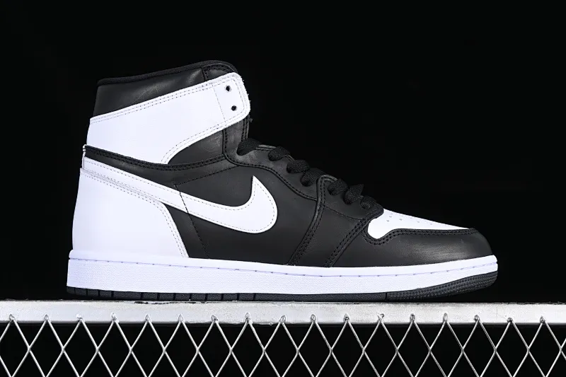 All categories Air Jordan Jordan series basketball shoes Air Jordan 1 High Pure original Air Jordan 1 High OG "Reverse Panda" AJ1 Joe 1 new black and white panda DZ5485-010
